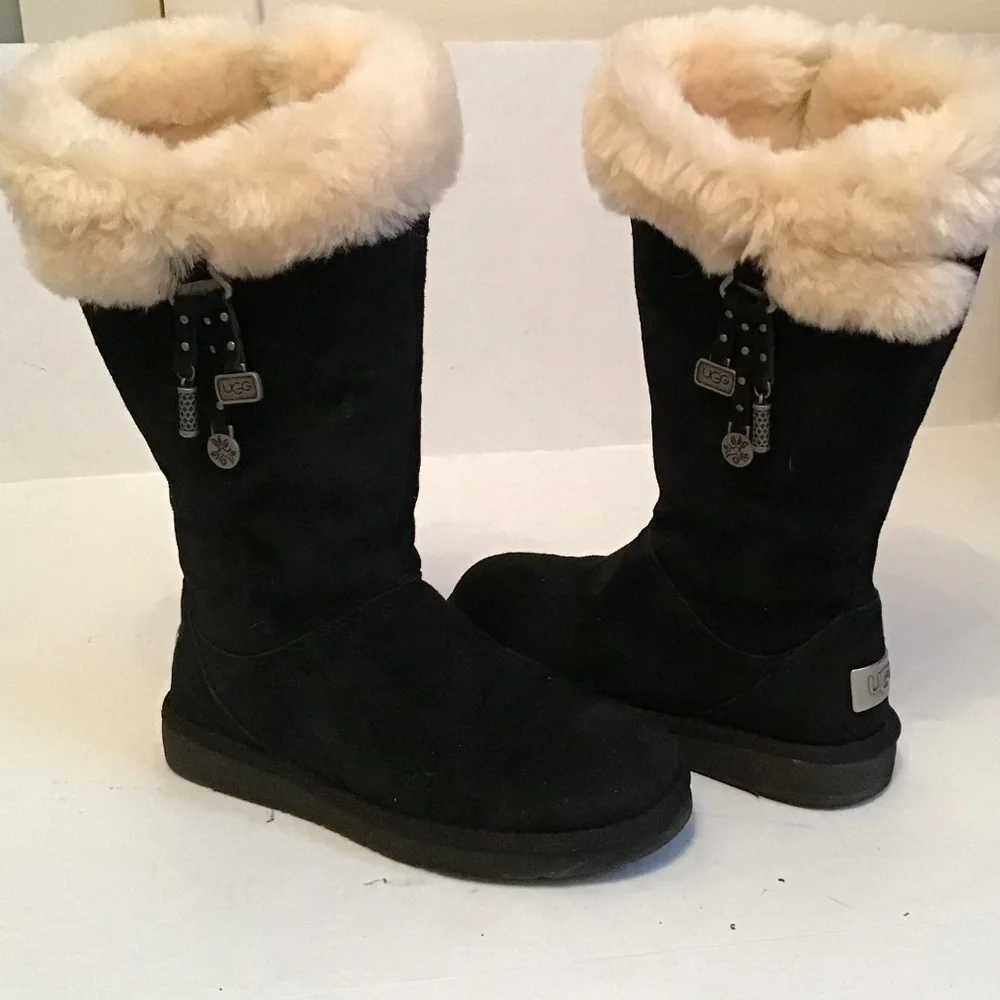 UGG Plumdale Charm Boots Size 6 - Picture 7 of 7